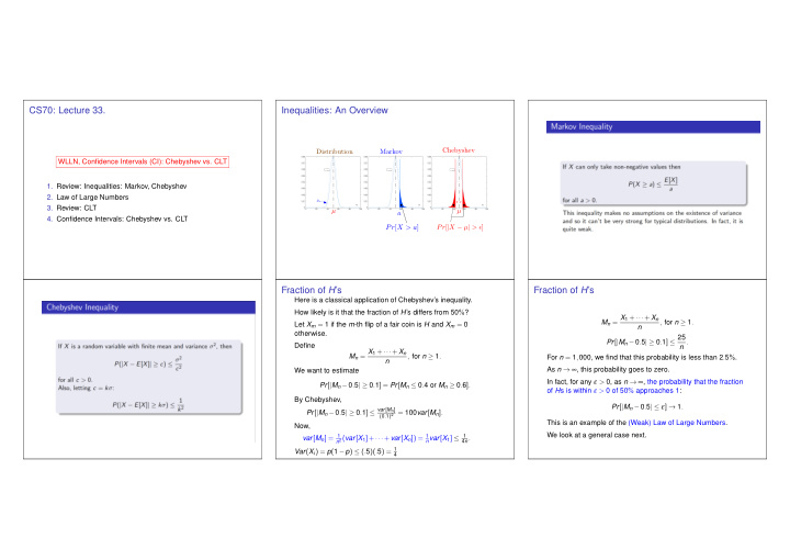 cs70 lecture 33 inequalities an overview