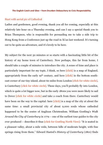 Start with aerial pic of Cathedral  Ladies and gentlemen, good evening, thank you all for coming,