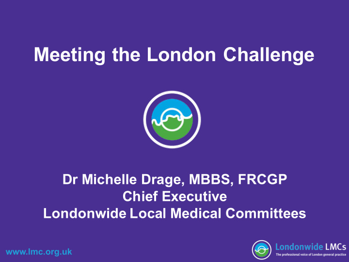 meeting the london challenge