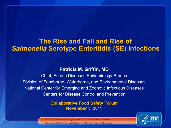 the rise and fall and rise of salmonella serotype