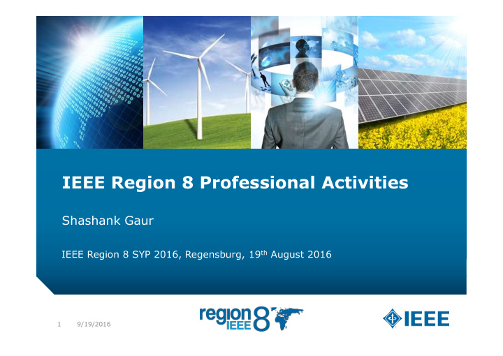 ieee region 8 professional activities