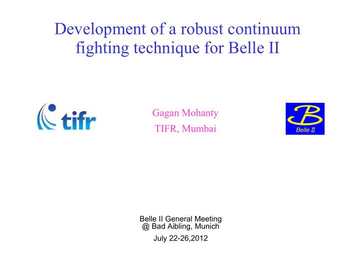 development of a robust continuum fighting technique for