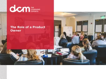 The Role of a Product Owner 3 Main   Scrum Roles Product Owner Scrum Master Development Team