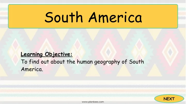 south america
