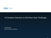 a complete solution to the nose gear challenge