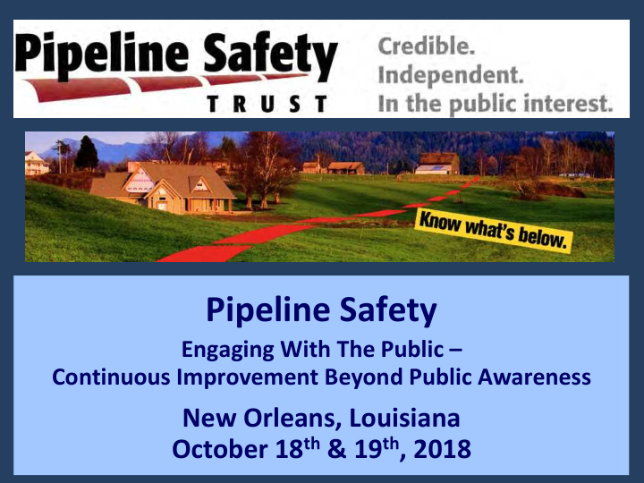 pipeline safety