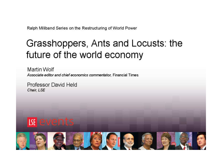 grasshoppers ants and locusts the future of the world