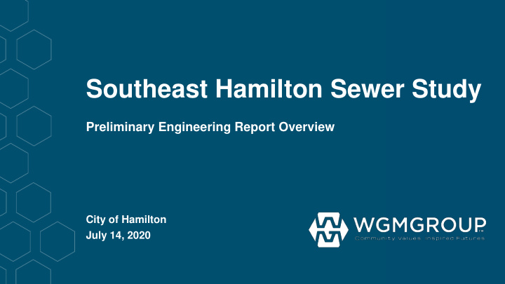 southeast hamilton sewer study