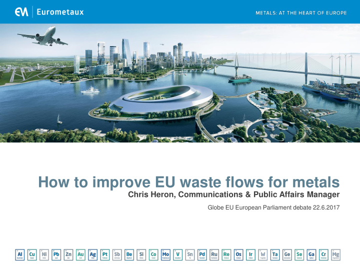 how to improve eu waste flows for metals
