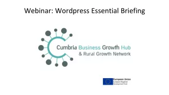 Webinar: Wordpress Essential Briefing  Brace Yourself For Gutenberg!  Podcast Interview  Check it