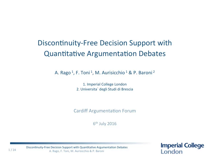 quan ta ve argumenta on debates