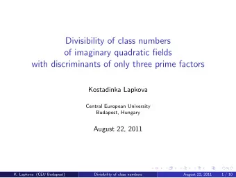 Divisibility of class numbers  of imaginary quadratic fields  with discriminants of only three