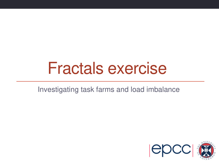 fractals exercise