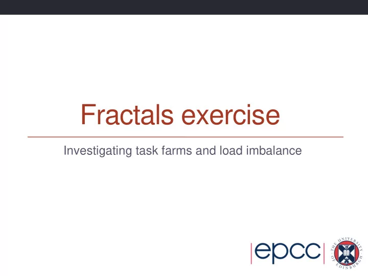 fractals exercise