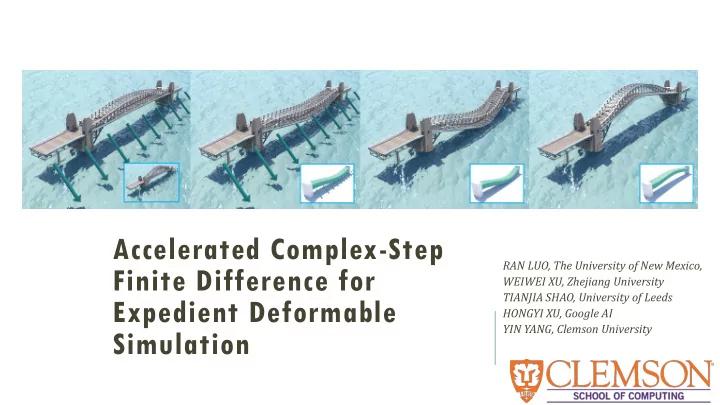 simulation deformable objects