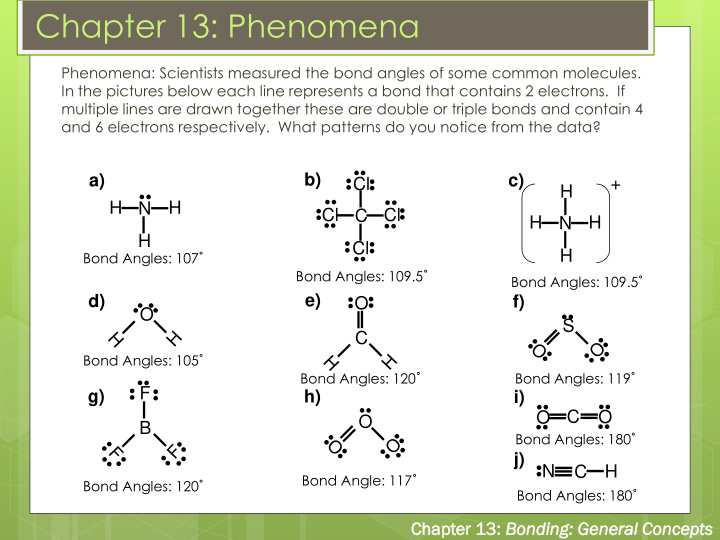 chapter 13 phenomena