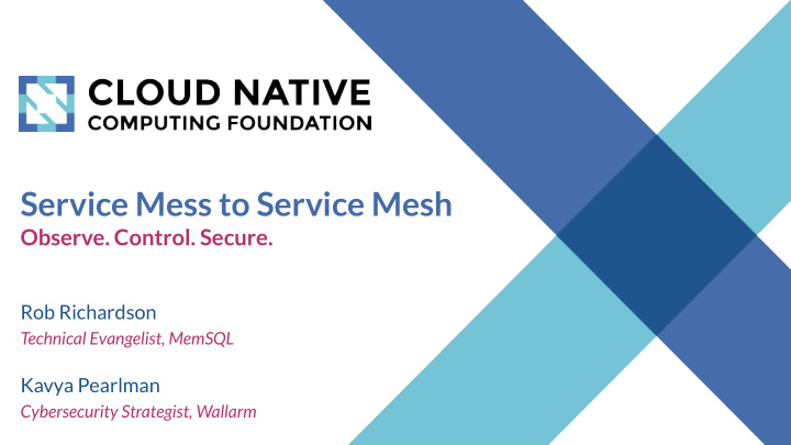 service mess to service mesh