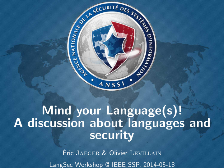 mind your language s a discussion about languages and
