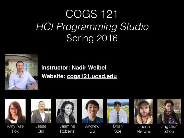 cogs 121