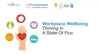 Employee Wellbeing  CONVENTIONAL  THE EVOLVING NORMAL  Employee Wellbeing  CONVENTIONAL  THE