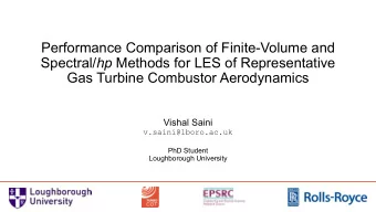Performance Comparison of Finite-Volume and Spectral/ hp Methods for LES of Representative  Gas
