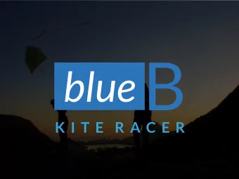 B  blue  K  I  T  E    R  A  C  E  R  100 million  beach visits  lines of  communication