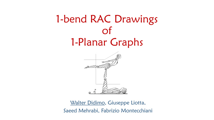 1 bend rac drawings