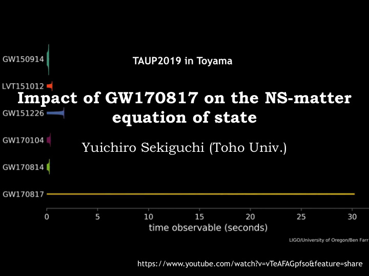 impact of gw170817 on the ns matter equation of state
