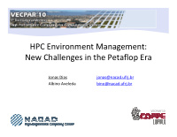 hpc environment management new challenges in the petaflop