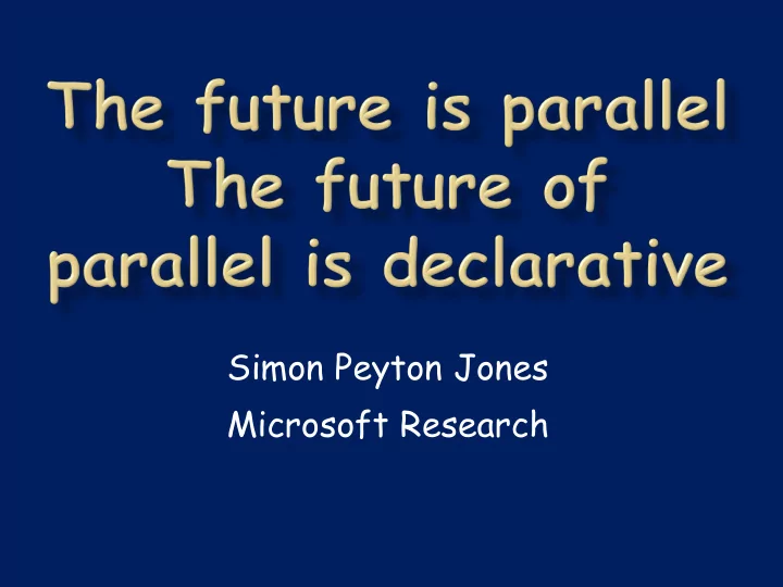 microsoft research