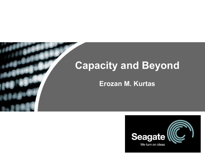 capacity and beyond