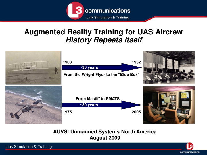 augmented reality training for uas aircrew