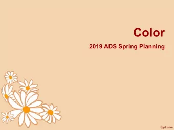 Color  2019 ADS Spring Planning  Color Designation Disclaimer   Most of us only want enough
