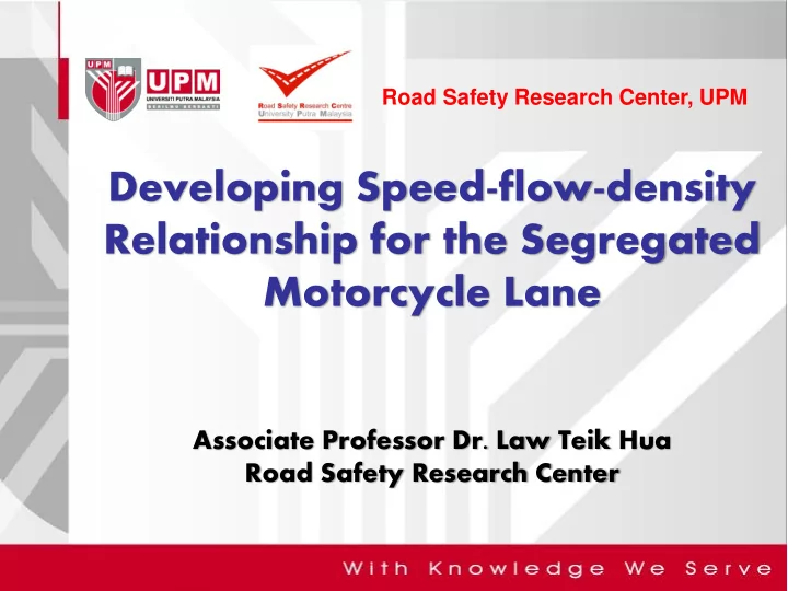 motorcycle lane