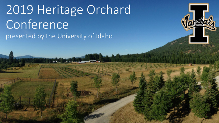 2019 heritage orchard conference