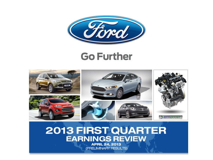 2013 first quarter