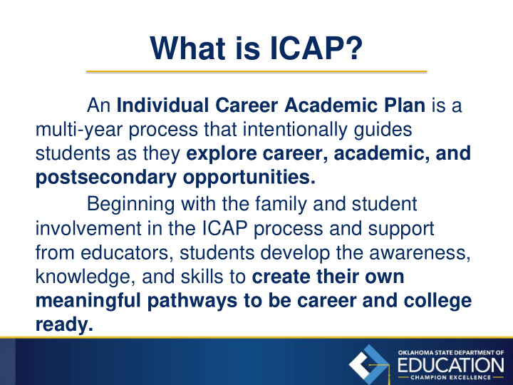 what is icap