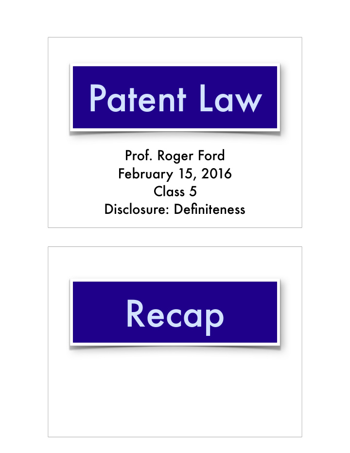 patent law