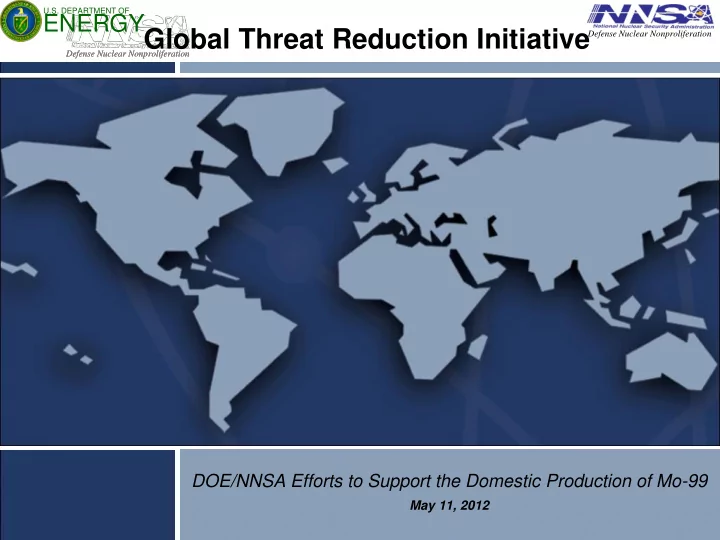 global threat reduction initiative
