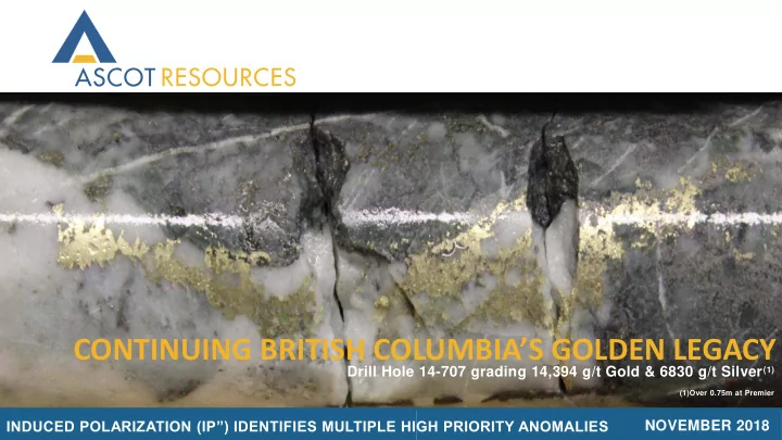 continuing british columbia s golden legacy