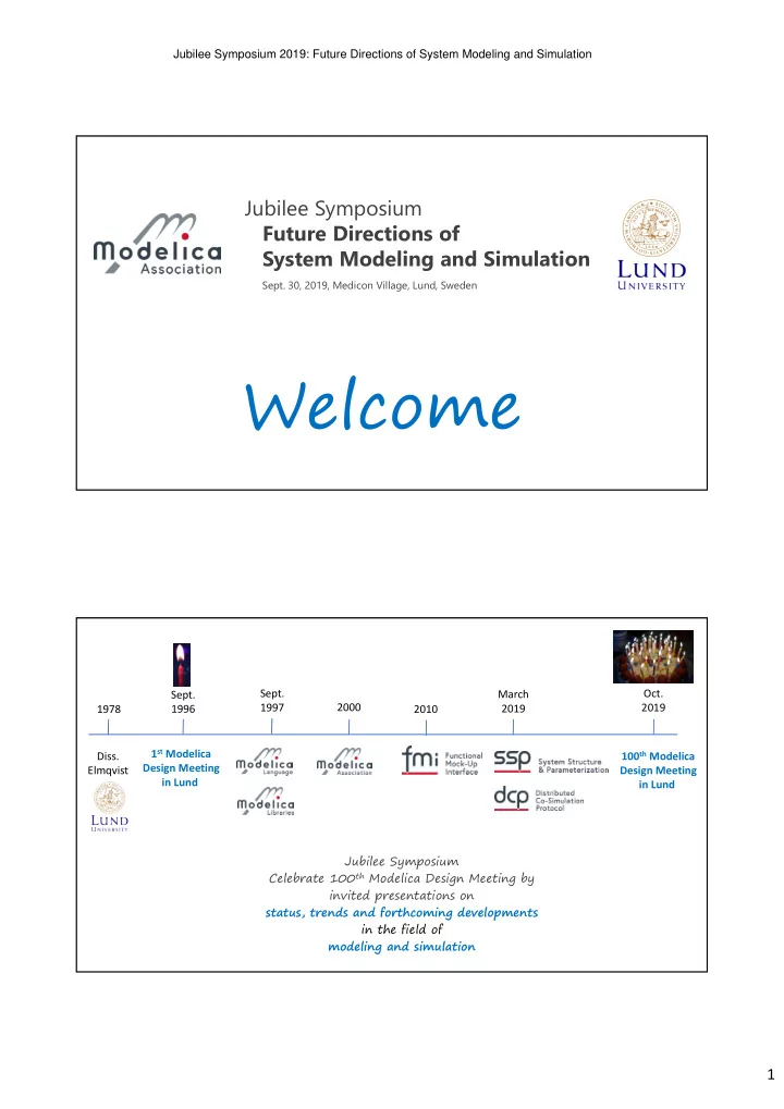 welcome