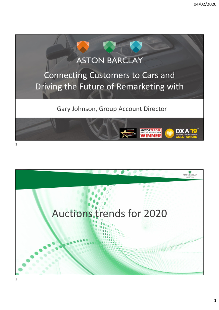 auctions trends for 2020