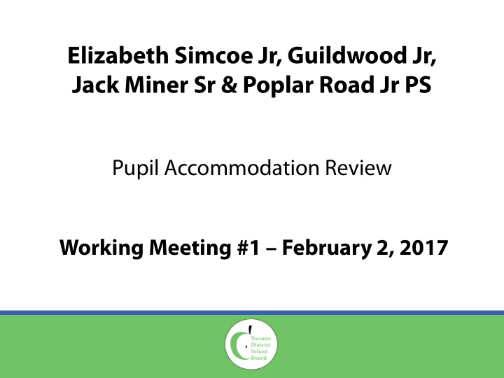 elizabeth simcoe jr guildwood jr jack miner sr poplar