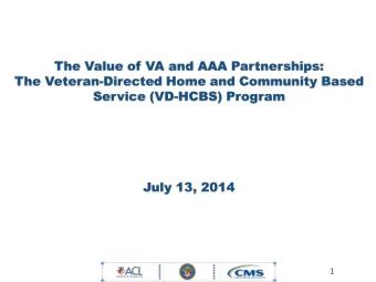 1  Agenda    Introductions    VD-HCBS National Status Aging and Disability Network Agency