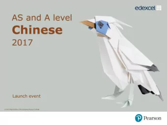 Launch event  Agenda  Introducing our specification  A level reforms and new requirements for