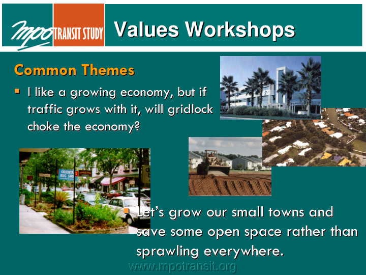 values workshops values workshops