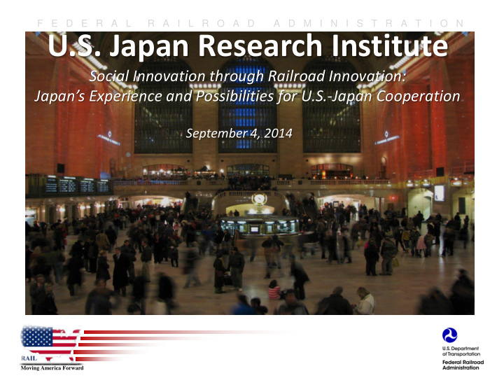 u s japan research institute