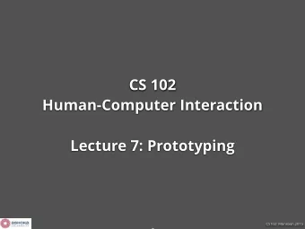 1  Course progress Human subjects training certi fi cates due today  Studio class Wednesday