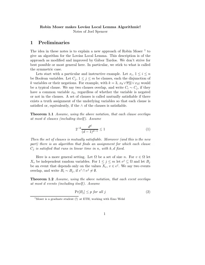 1 preliminaries