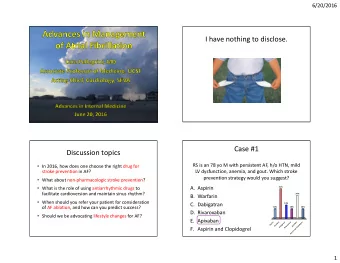 I have nothing to disclose.  Cara N. Pellegrini, MD  Nothing to disclose  Case #1  Discussion